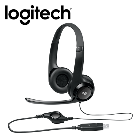 Logitech H390 USB Computer Headset (981-000485)