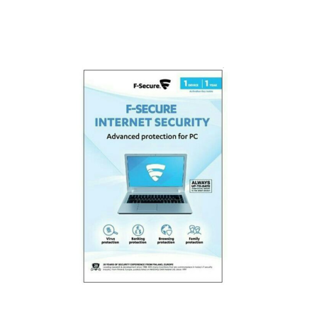 F-Secure Internet Security 1 User 1 Year