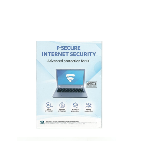 F-Secure Internet Security 1 User 3 Years