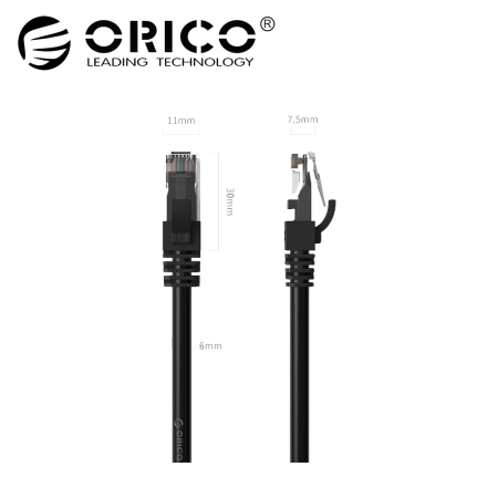 Orico PUG-GC6-20 CAT6 Gigabit Ethernet Cable