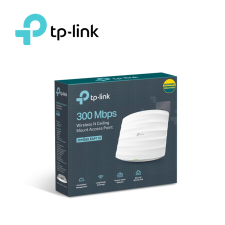 TP-Link 300Mbps Wireless N Ceiling Mount Access Point EAP115