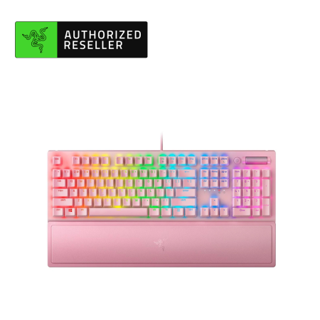 Razer Blackwidow V3 Gaming Keyboard Quartz Pink - Green Switch