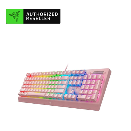 Razer Blackwidow V3 Gaming Keyboard Quartz Pink - Green Switch