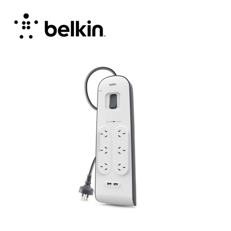 Belkin 2.4 Amp Usb Charging 6-Outlet Surge Protection Strip