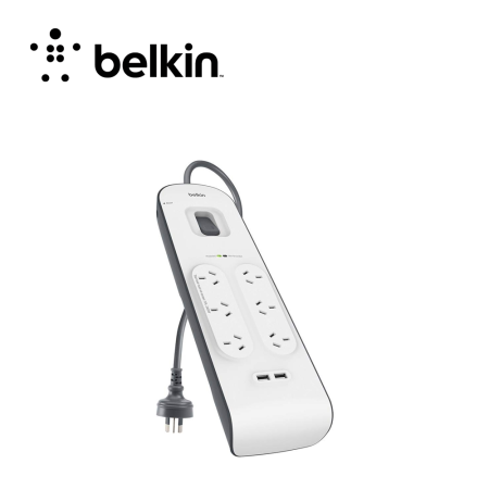 Belkin 2.4 Amp Usb Charging 6-Outlet Surge Protection Strip