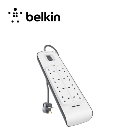 Belkin 2.4 Amp Usb Charging 8-Outlet Surge Protection Strip