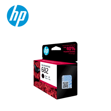 HP 682 Black Original Ink Advantage Cartridge