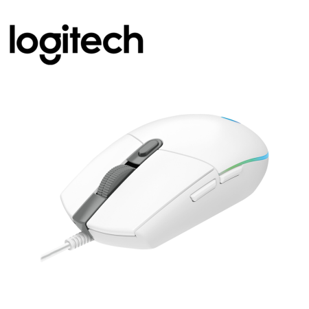 Logitech G102 Usb Gaming Lightsync Mouse (910-005803) - White