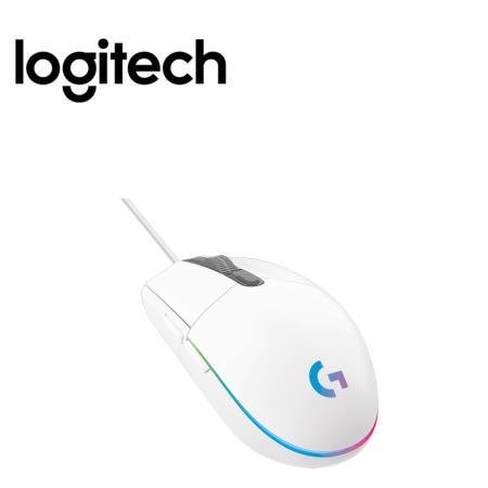 Logitech G102 Usb Gaming Lightsync Mouse (910-005803) - White