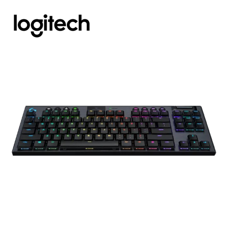 Logitech G913 TKL Tenkeyless Lightspeed Wireless RGB Gaming Keyboard (920-009540) -Clicky