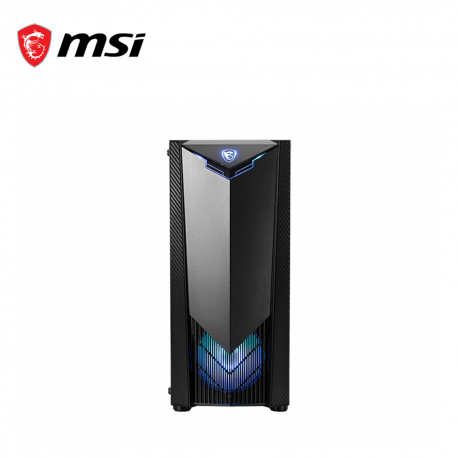 Boîtier PC Msi MAG SHIELD 110R - Mid tower - ATX - panneau latéral fenêtré  (verre trempé) - pas d'alimentation (ATX) - USB/Audio