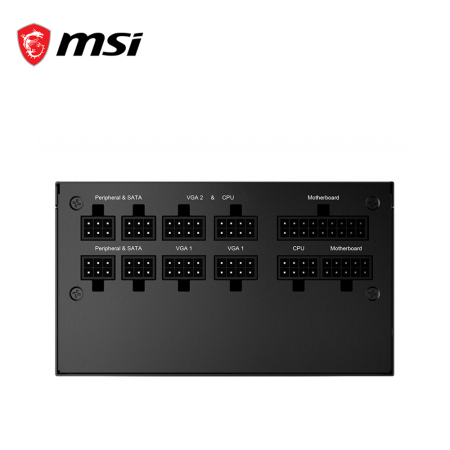 MSI MPG A850GF Series 80 Plus Gold PSU