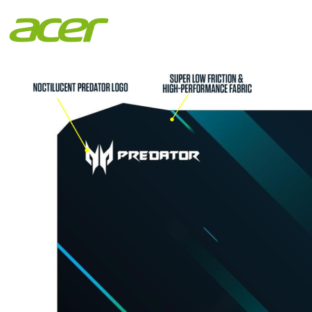 Acer Predator MousePad M SIZE (METEOR SHOWER)