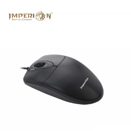 Imperion MS-210 Wired USB Mouse Black ( 1000DPI, Double click key feature )