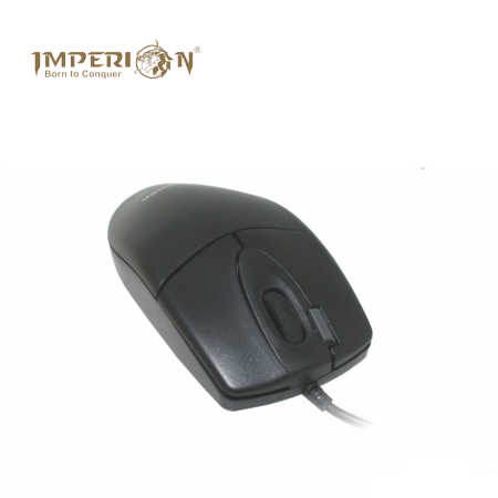 Imperion MS-210 Wired USB Mouse Black ( 1000DPI, Double click key feature )