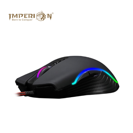 Imperion MS-210 Wired USB Mouse Black ( 1000DPI, Double click key feature )