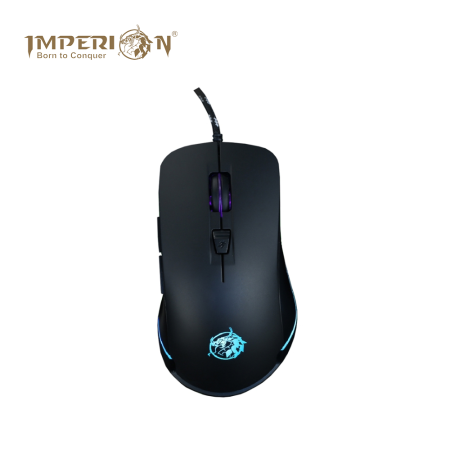 Imperion M420 Crossbow RGB Gaming Mouse ( 6 RGB colors , Omron 10 million switch , 6 Programable Keys , 6400 DPI )