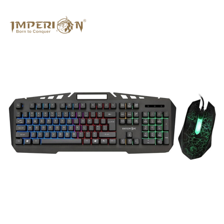 Imperion Mutation X2 Mechanical Feel Rainbow Keyboard Mouse