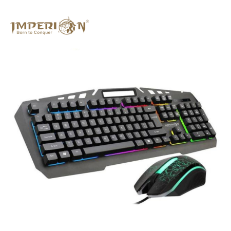 Imperion Mutation X2 Mechanical Feel Rainbow Keyboard Mouse