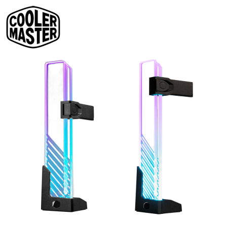 Cooler Master ARGB GPU Tempered Glass Support Bracket / GPU Holder (MCA-U000R-GSBTG-00)