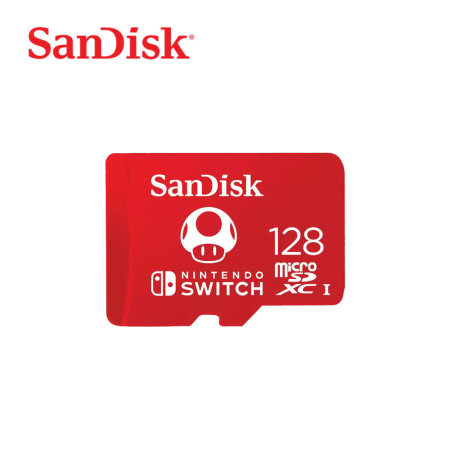 SanDisk Nintendo-Licensed SDXC UHS-I C10/U3 MicroSD Card (100MB/s)