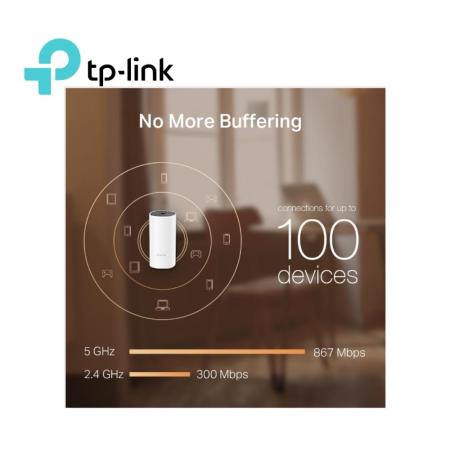 TP-Link Deco HC4 AC1200 Whole Home Mesh Wi-Fi System Support UniFi ( 2 Pack )