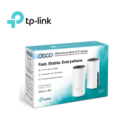 TP-Link Deco HC4 AC1200 Whole Home Mesh Wi-Fi System Support UniFi ( 2 Pack )