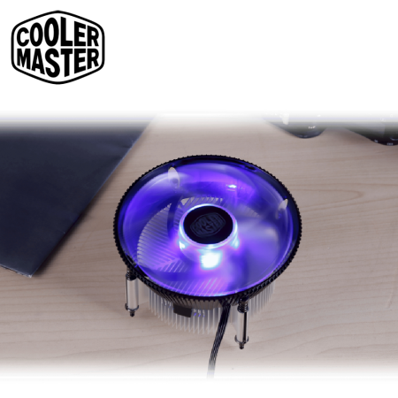 Cooler Master Standard Cooler i70C CPU Air Cooler with Blue LED (RR-I70C-20PK-R1 / CM-RR-I70C-20PK-R1)