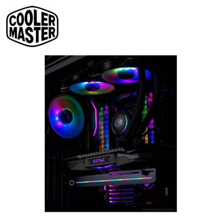 Cooler Master ARGB GPU Tempered Glass Support Bracket / GPU Holder (MCA-U000R-GSBTG-00)