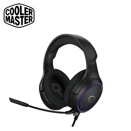 Cooler Master MH650 / MH-650 RGB Gaming Headset Virtual 7.1 Surround Omnidirectional Mic & USB Connectivity