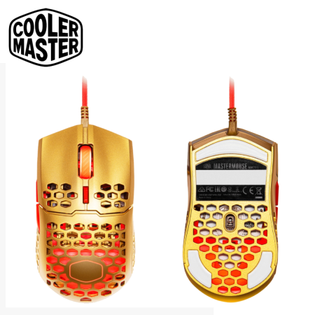 Cooler Master MM711 Golden Red Limited Edition Ultralight Gaming Mouse 60g ( MM-711-GROL1 / CM-MM-711-GROL1 )