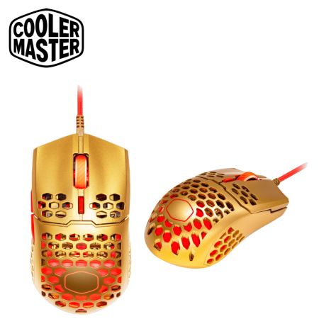 Cooler Master MM711 Golden Red Limited Edition Ultralight Gaming Mouse 60g ( MM-711-GROL1 / CM-MM-711-GROL1 )