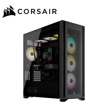 Corsair 7000D Airflow TG Mid-Tower ATX Casing / 2 Fans - Black (CC-9011218-WW)