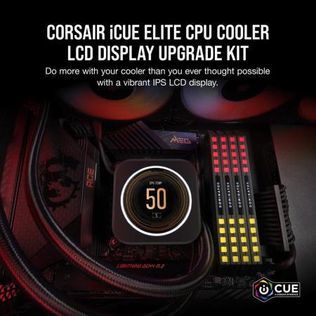 Corsair iCUE ELITE CPU Cooler LCD Display Upgrade Kit (CW-9060056-WW)