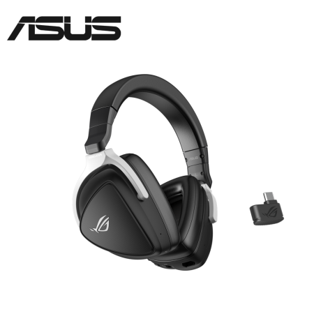 ROG Delta S Wireless Lightweight wireless gaming headset with 2.4 GHz and Bluetooth connectivity