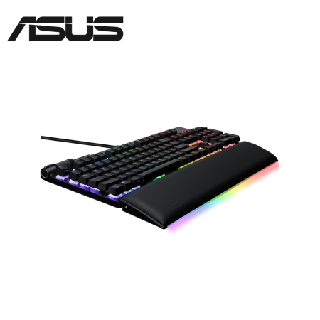 ASUS ROG Strix Flare II Animate RGB Gaming Keyboard (Swappable ROG NX TACTILE BROWN / PBT Doubleshot keycaps)