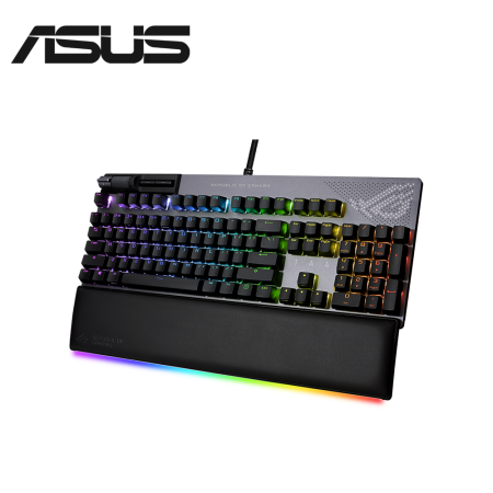 ASUS ROG Strix Flare II Animate RGB Gaming Keyboard (Swappable ROG NX TACTILE BROWN / PBT Doubleshot keycaps)