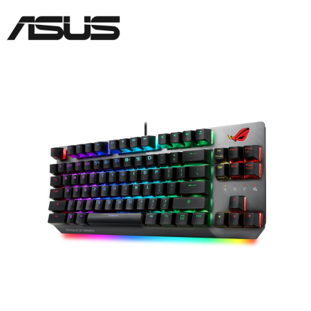 ASUS ROG Strix Scope NX TKL 80% Gaming Keyboard (ROG NX Mechanical LINEAR RED Switches, Aura Sync)