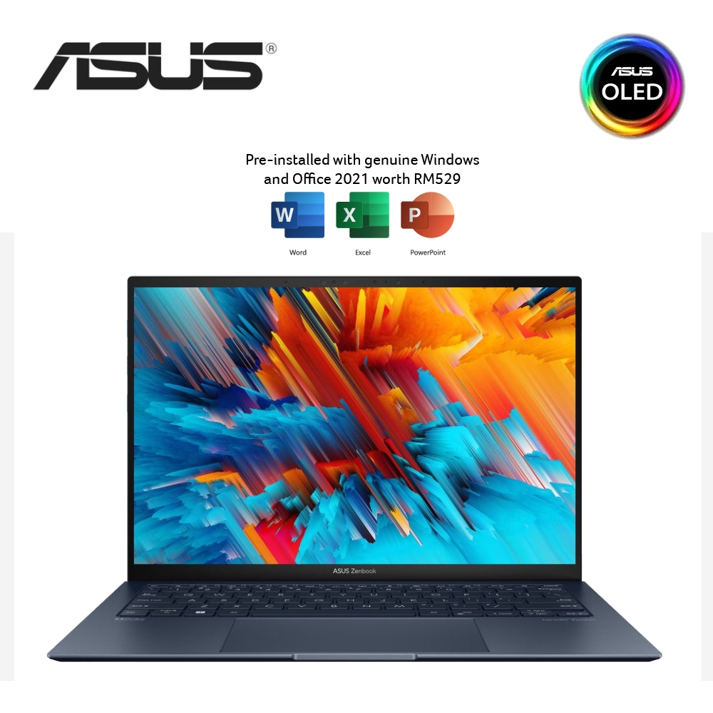 Asus ZenBook S 13 OLED UX5304V-ANQ197WS 13.3'' 2.8K Laptop Blue