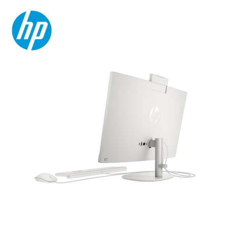 HP 24-cr0033d 23.8" FHD All-in-One Desktop PC Shell white ( N100, 8GB, 512GB SSD, Intel, W11, HS )