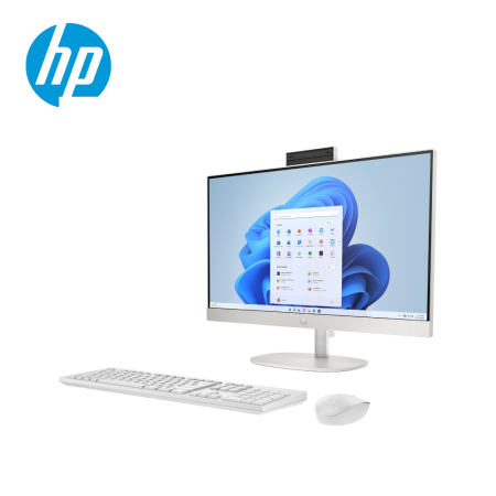 HP 24-cr0029d 23.8" FHD All-in-One Desktop PC Shell white ( i3-1315U, 8GB, 512GB SSD, Intel, W11, HS )