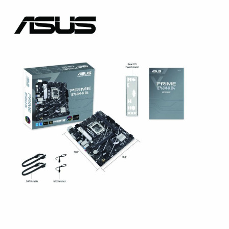 ASUS PRIME B760M-K D4 MOTHERBOARD (INTEL)