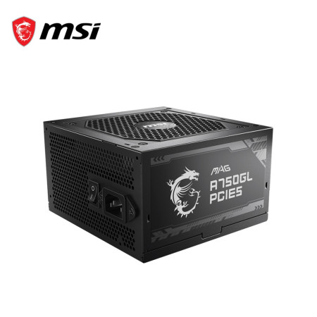 MSI MAG A750GL PCIE5 750W 80 Plus Gold Power Supply