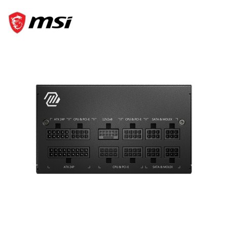 MSI MAG A850GL PCIE5 750W 80 Plus Gold Power Supply