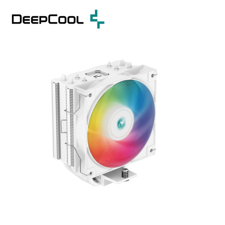 DEEPCOOL AG400 WHITE ARGB SINGLE TOWER CPU COOLER (R-AG400-WHANMC-G-2)