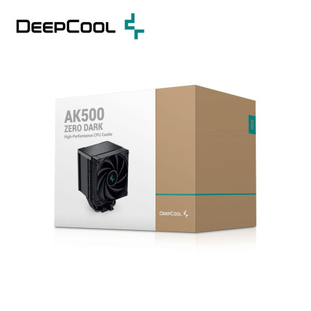 DEEPCOOL AK500 ZERO DARK SINGLE TOWER (R-AK500-BKNNMT-G-1)