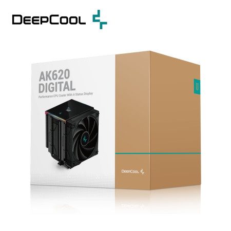 DEEPCOOL AK620 DIGITAL DUAL TOWER (R-AK620-BKADMN-G)