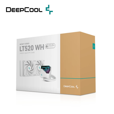 DEEPCOOL LT520 WH CPU LIQUID COOLER (R-LT520-WHAMNF-G-1)