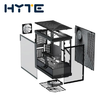 HYTE Y40 ATX CASE - BLACK (CS-HYTE-Y40-B)