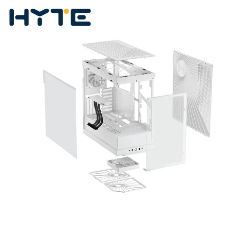 HYTE Y40 ATX CASE - SNOW WHITE (CS-HYTE-Y40-WW)